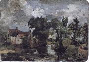 John Constable The Mill Stream painting
